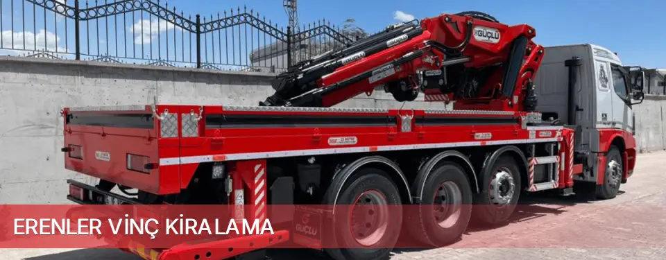 Erenler İlçemi Vinç Kiralama